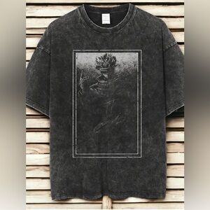 Jujutsu Kaisen Satoru Gojo Dark Grey Graphic T-Shirt